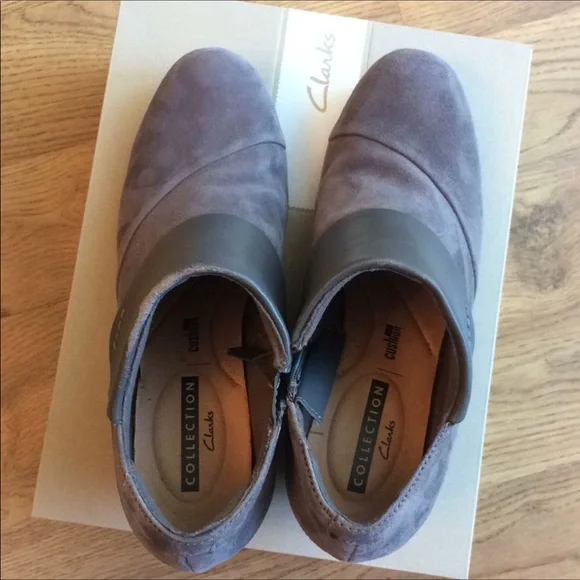 Clark’s Flores Dahlia wedges - Picture 2 of 9